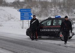 Isernia / Provincia. Emergenza gelo e neve, Carabinieri in prima linea per assistere la cittadinanza su tutto il territorio della provincia.