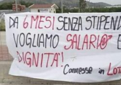 SPARANISE. Dipendenti del supermercato Eurospin bloccano la statale Appia, 13 persone da 6 mesi senza stipendio: l’azienda apre a un tavolo di trattativa.