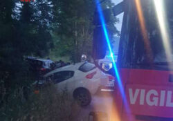 ALIFE. Due vetture si scontrano in Via Vergini, frazione San Michele: feriti una donna e due uomini.