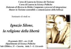 Caserta / Provincia. Ignazio Silone, la religione della libertà: il seminario di studi alla “Vanvitelli”.