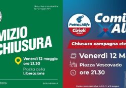 ALIFE / Verso le Amministrative 2023. Stasera la chiusura della campagna elettorale: De Felice (lista n.1) in Piazza Liberazione, Cirioli (lista n.2) in Piazza Vescovado.