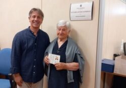 Isernia / Provincia. Nonna Diodora a 102 anni in Municipio per rinnovare la Carta d’Identità.