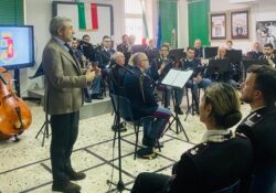 Cellole. Ensemble dei Clarinetti della Banda Musicale della Polizia di Stato, dal titolo “Note di legalità”.