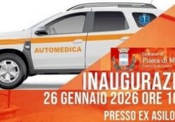 PIANA DI MONTE VERNA. Si inaugura l’auto medica: l’evento presso l’ex asilo nido.