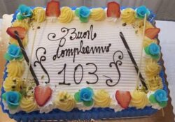 RIARDO. I primi 103 anni di nonna Biagina: l’omaggio dell’amministrazione comunale.