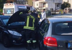 Cantalupo nel Sannio. Incidente stradale coinvolge due vetture provocando un ferito: intervengono i Vigili del Fuoco.