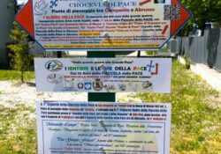 ALIFE / SAN DEMETRIO NE’ VESTINI. 25 Aprile, anniversario Liberazione, posizionato il Segnavia della Fiaccola della Pace dedicato a Cesira Fiori, donna partigiana.