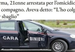 Donne assassine. Ragazza 21enne arrestata per l’omicidio del compagno, aveva detto: “L’ho colpito per sbaglio”.