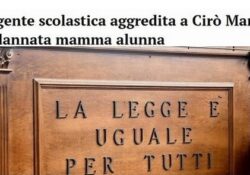 Donne violente. Dirigente scolastica aggredita, condannata mamma di una alunna.