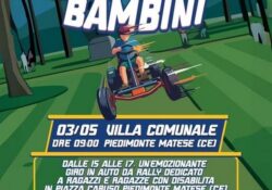 PIEDIMONTE MATESE. Torna “Il Rally dei Bambini”: la cittadina si prepara a un’invasione di piccoli bolidi, inclusione e sicurezza stradale.