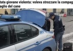 Donne violente. Arrestata giovane violenta: voleva strozzare la compagna col guinzaglio del cane