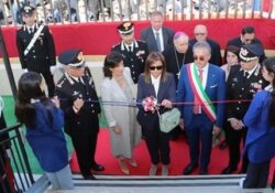 PIETRAMELARA. La nuova caserma, sede della locale Stazione Carabinieri: la cerimonia di inaugurazione.