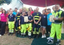 DRAGONI / SANT’ANGELO D’ALIFE. Ricerca Persone Scomparse e Antincendio Boschivo (AIB), le giornate formative a cura dei Gruppi Comunali Protezione Civile.