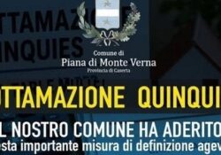 PIANA MONTE VERNA. Rottamazione 5, il Comune aderisce all’iniziativa: il Consiglio comunale approva il Regolamento per la “Definizione agevolata” delle entrate comunali.