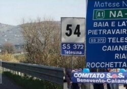 CAIANELLO / TELESE TERME. S.S. 372 Telesina, “raddoppio necessario e non più procrastinabile”: scettico il Comitato sulla promessa di inizio lavori entro fine anno.