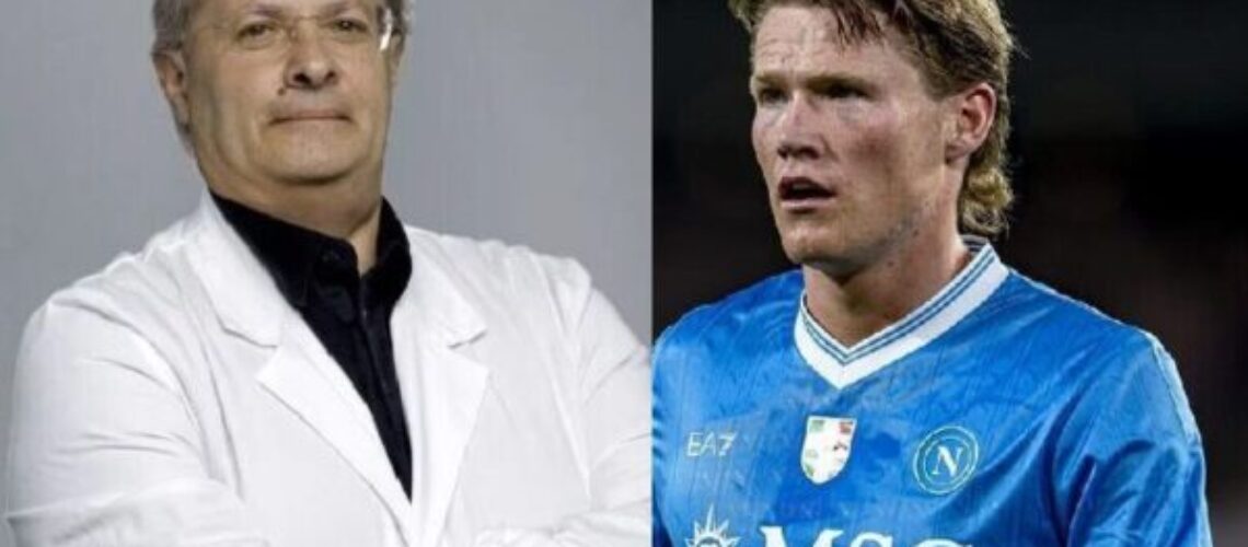 Sannio / Sanità. Sarà il cardiologo Carlo Pappone ad operare Scott McTominay.