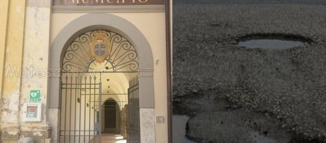 CAIAZZO. Le strade di Caiazzo “un vero colabrodo e l’amministrazione resta immobile”: i cittadini tuonano… e dal Municipio si fanno spallucce !!!