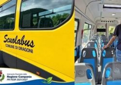 DRAGONI. Ecco un nuovo pulmino elettrico consegnato dalla Regione Campania: “La nostra sorpresa per voi – annuncia il Sindaco Antonella D’Aloia.