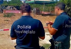 Caserta / Provincia. Autolavaggio abusivo e area utilizzata come discarica: sequestro della Polizia Provinciale.